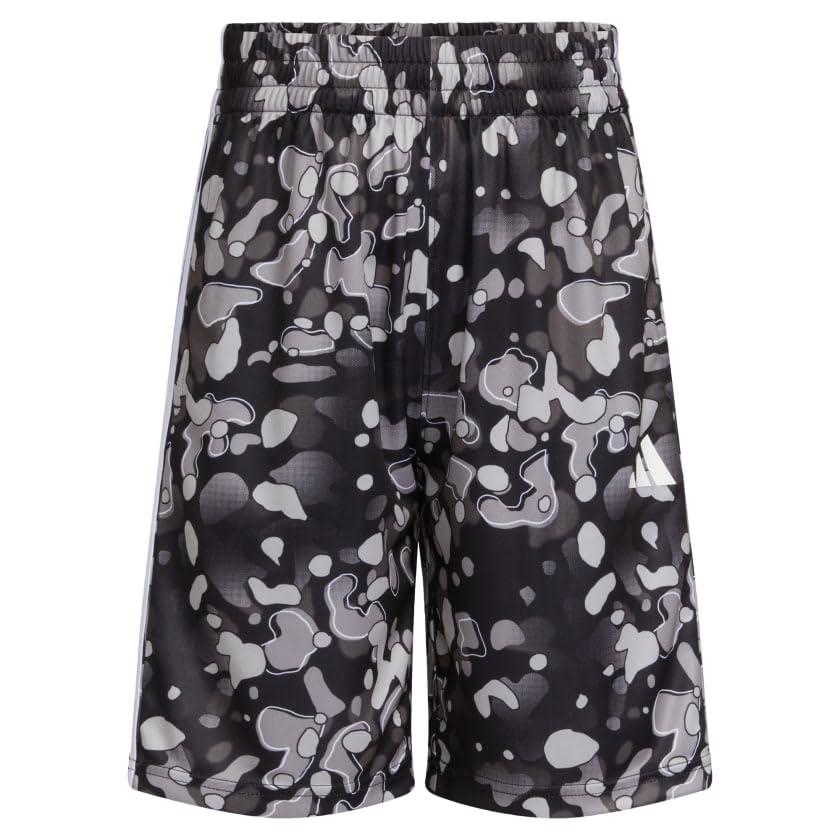 adidas Boys' Aeroready Elastic Waistband Camo Shorts4
