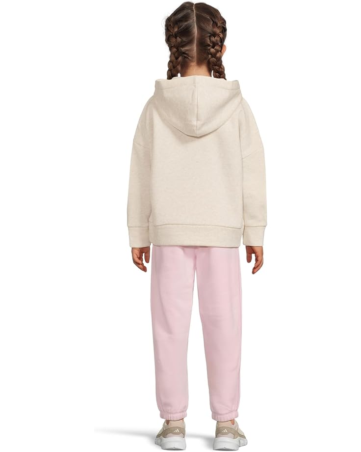 adidas Kids Graphic Heather Hooded Pullover Jogger Set (Toddler/Little Kid) - #2 of 3