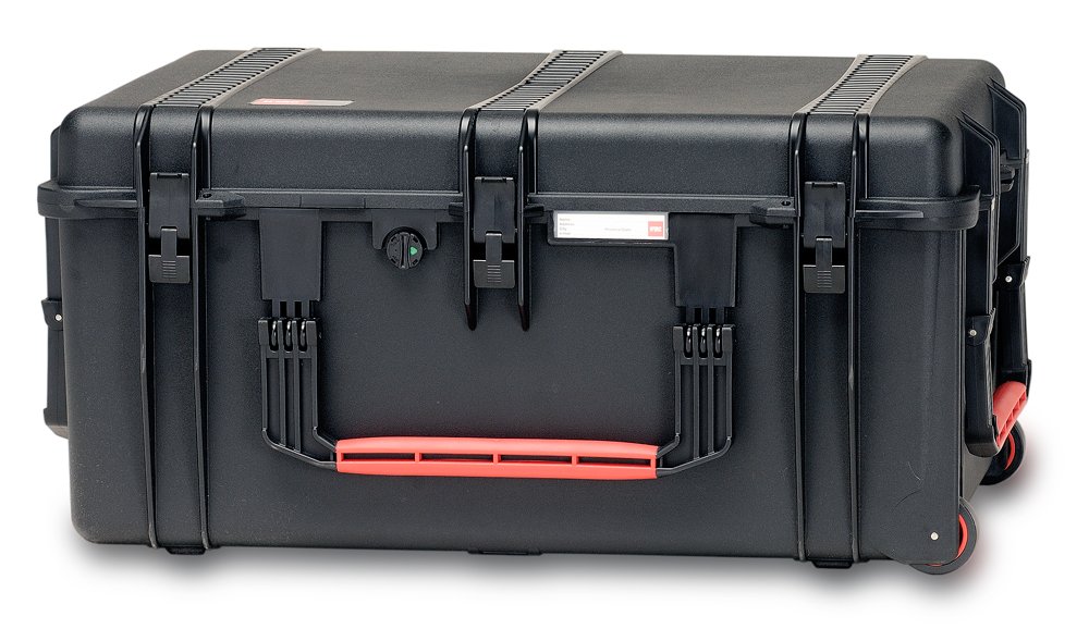 HPRC AM RE2780WFTAN 2780W - Valigetta rigida con ruote e schiuma cubettata, colore: Marrone chiaro