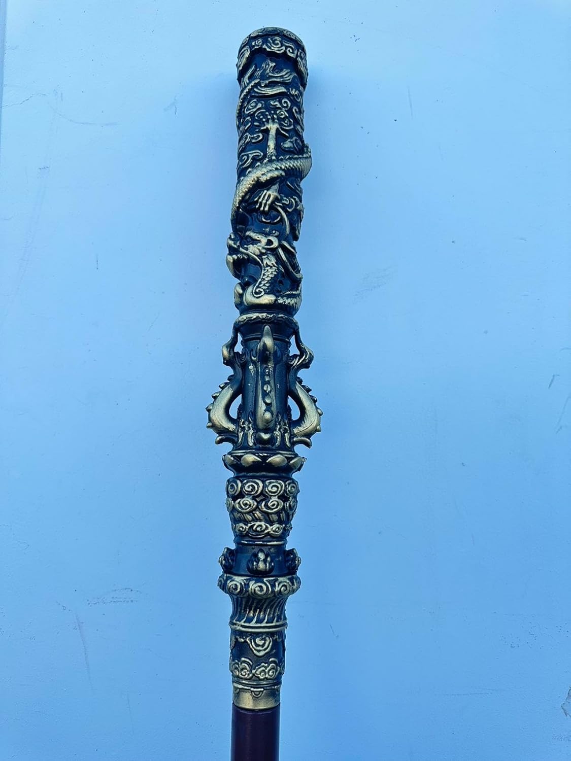 Mingshao 78.5" Fantasy Foam Staff Replica for Black Myth Wukong Monkey King Foam Staff Replica Cosplay Prop for Collectors and Fans