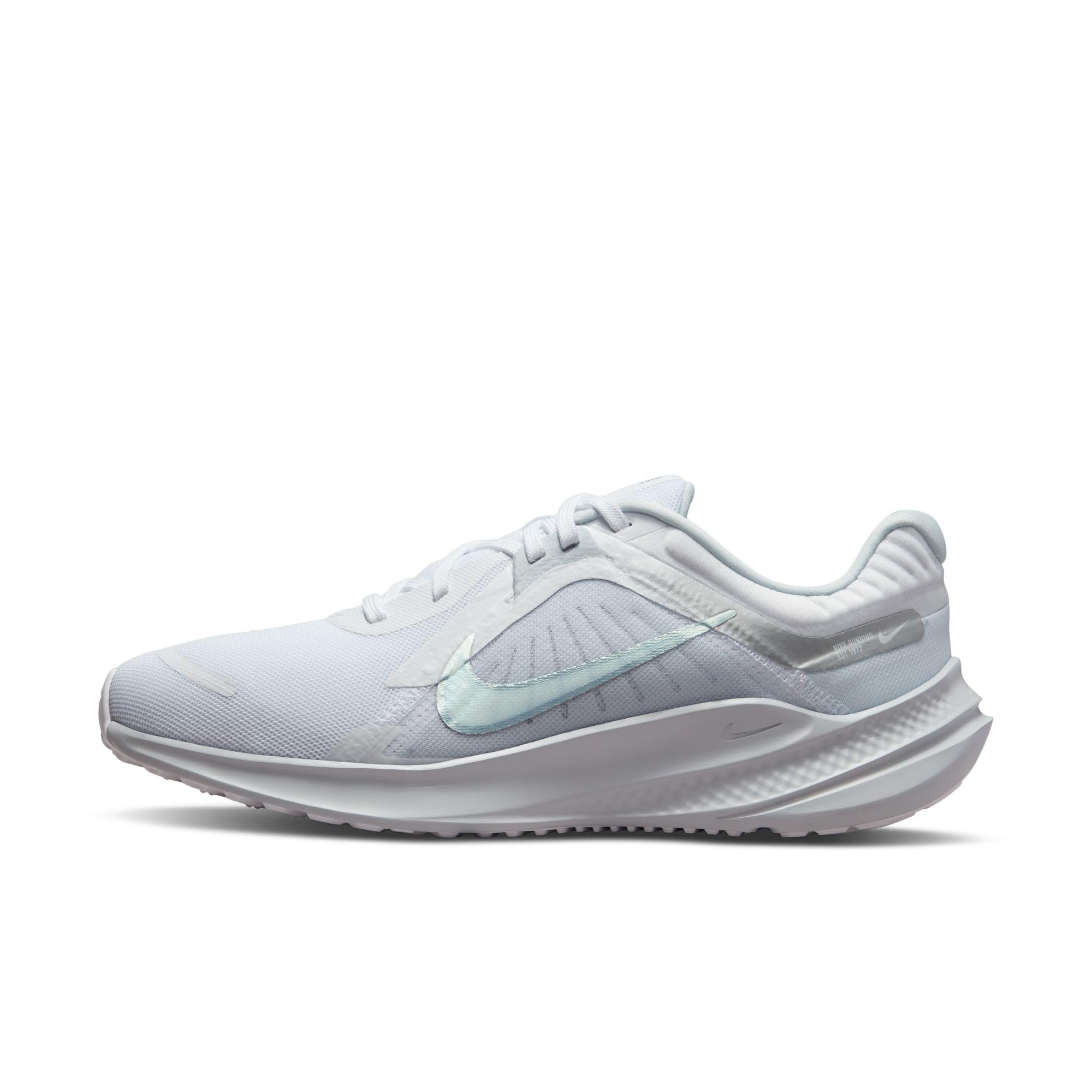Nike Womens WMNS Quest Modern 5-White/Metallic Silver-Pure Platinum-Dd9291-100-5Uk