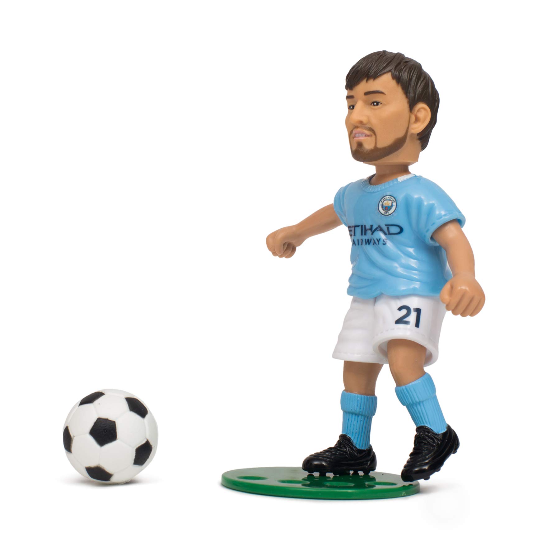 NIKE - Manchester City 18/19 【David Silva 】 Men's Nike David Silva Navy Manchester City 2018/19 Away