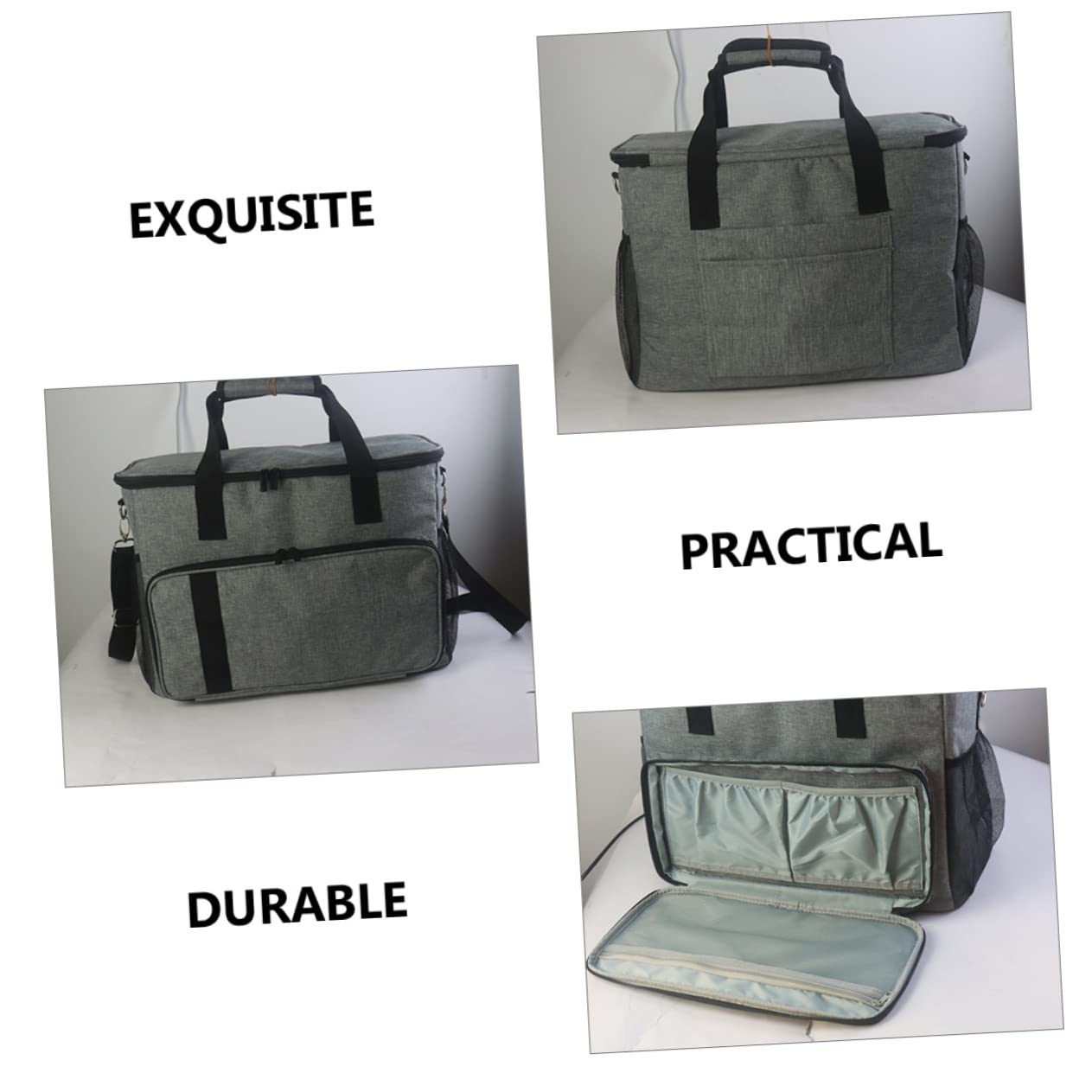 Conter Borsa Custodia a conchiglia Accessori for giochi portatili Stazione di trasporto da viaggio Carte AC a spalla for borsa Console rigide Grip Home Compatibile con l'adattatore di archiviazione fo
