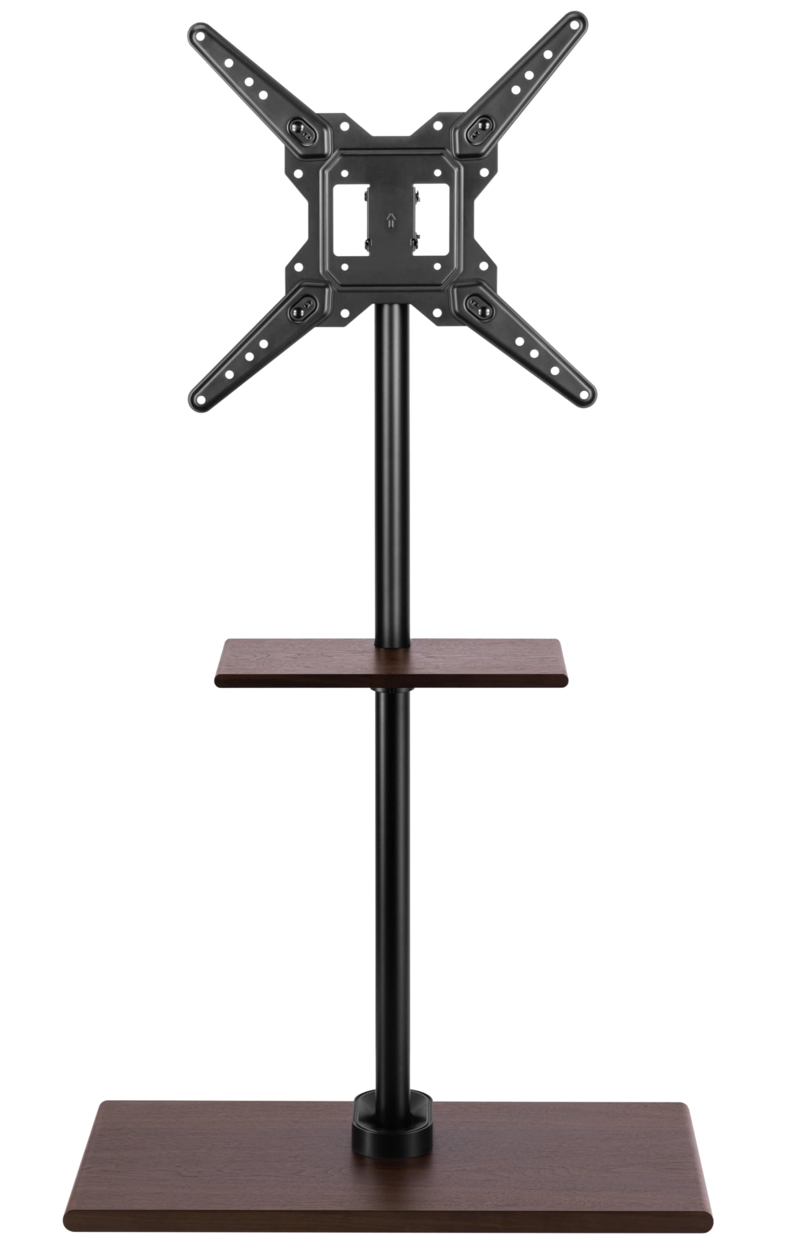 Techly 366976 Supporto da Pavimento per TV LCD/LED/Plasma da 23" a 55" Nero