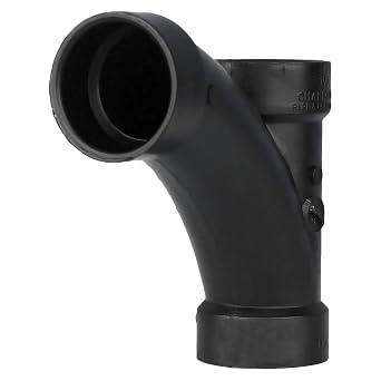 CHARLOTTE PIPE 1 1/2 DWV Comb WYE & 1/8 Bend ONE Piece DWV Drain, Waste and Vent 1 Unit Piece