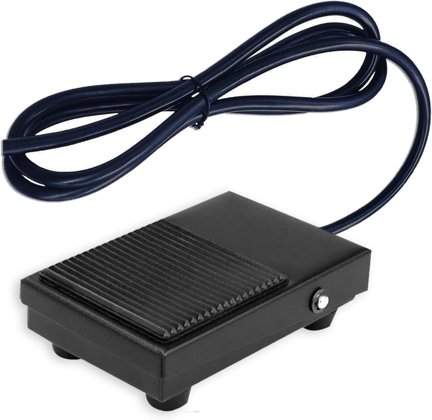 Momentary Power Foot Pedal Switch 250VAC 10A SPDT 1NO1NC Heavy Duty Foot Switch with 6ft Cable Black