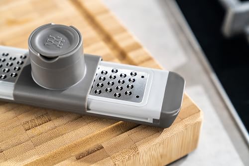 ZWILLING Z-Cut Multifunktions-Feinreibe, Zwei-Wege-Reibetechnologie, Edelstahl, Kunststoff, Grau – Ansicht 6