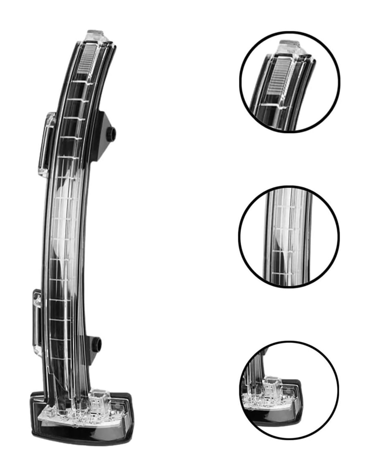 Wing Mirror Indicator For Skoda For Superb 2019 2020 2021 lewy/prawe światło obrysowe samochodu skrzydło drzwi lusterko wsteczne kierunkowskaz światła boczne (para) (prawe)