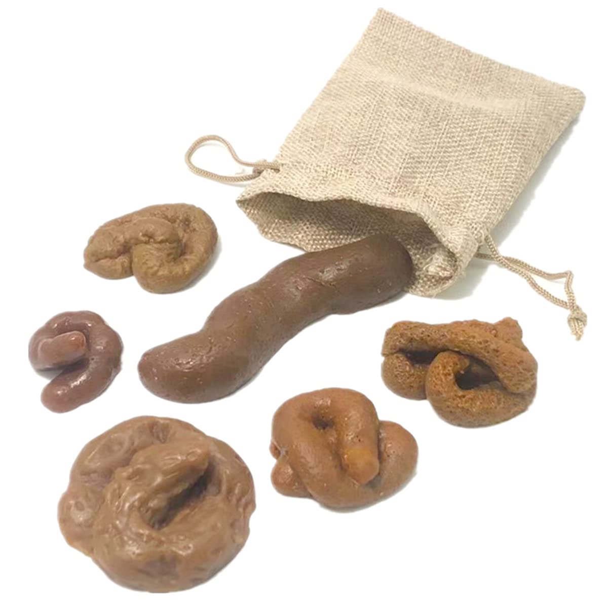 Buy ATopoler 6Pcs Fake Poop Realistic Fake Turd Shits Floating Fake Dog Poop Funny Joke Tricky