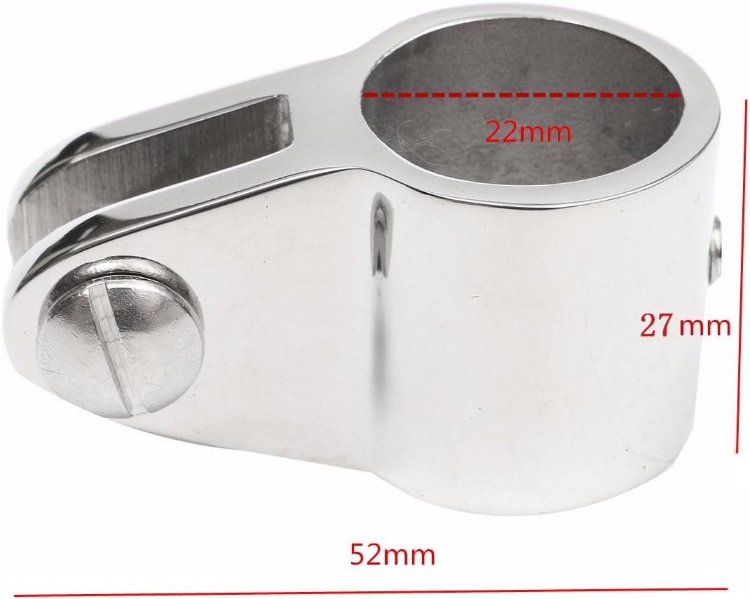 16Pcs 4 Bow 7/8" Bimini Top Boat Stainless Steel Fittings Marine Hardware Set