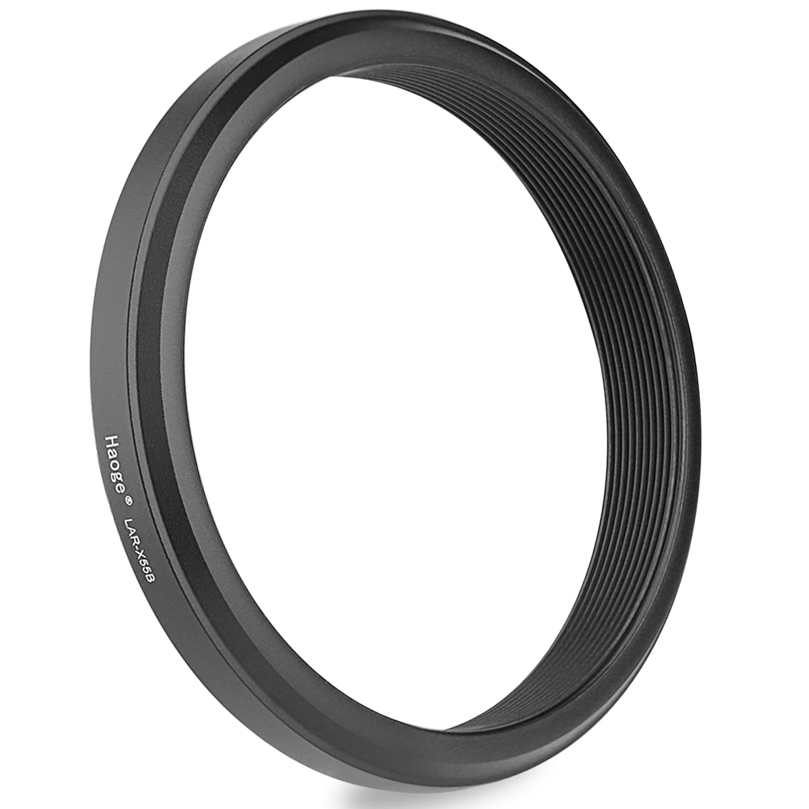 Haoge 49mm Filter Adapter Ring for Fujifilm Fujinon X100VI X100V Camera Accessories fit 49mm UV CPL ND Filter Fit Original Lens Cap Black LAR-X55B