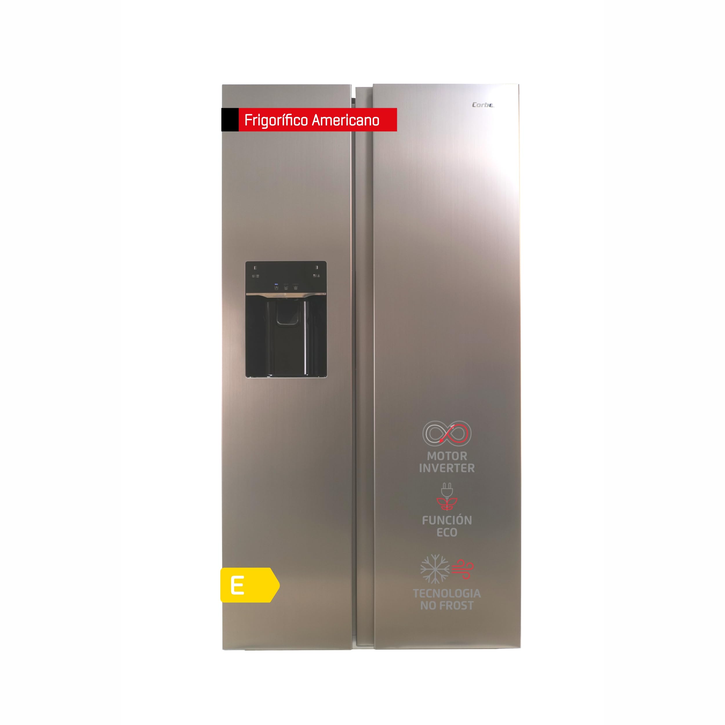 fornello americano corberó 513l no frost inverter display
