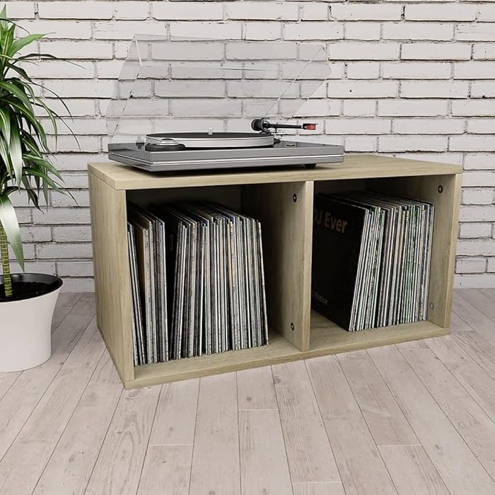 Buy Vinyl Record Storage Bookcase, 2Shelf Cube Book Case LP Record