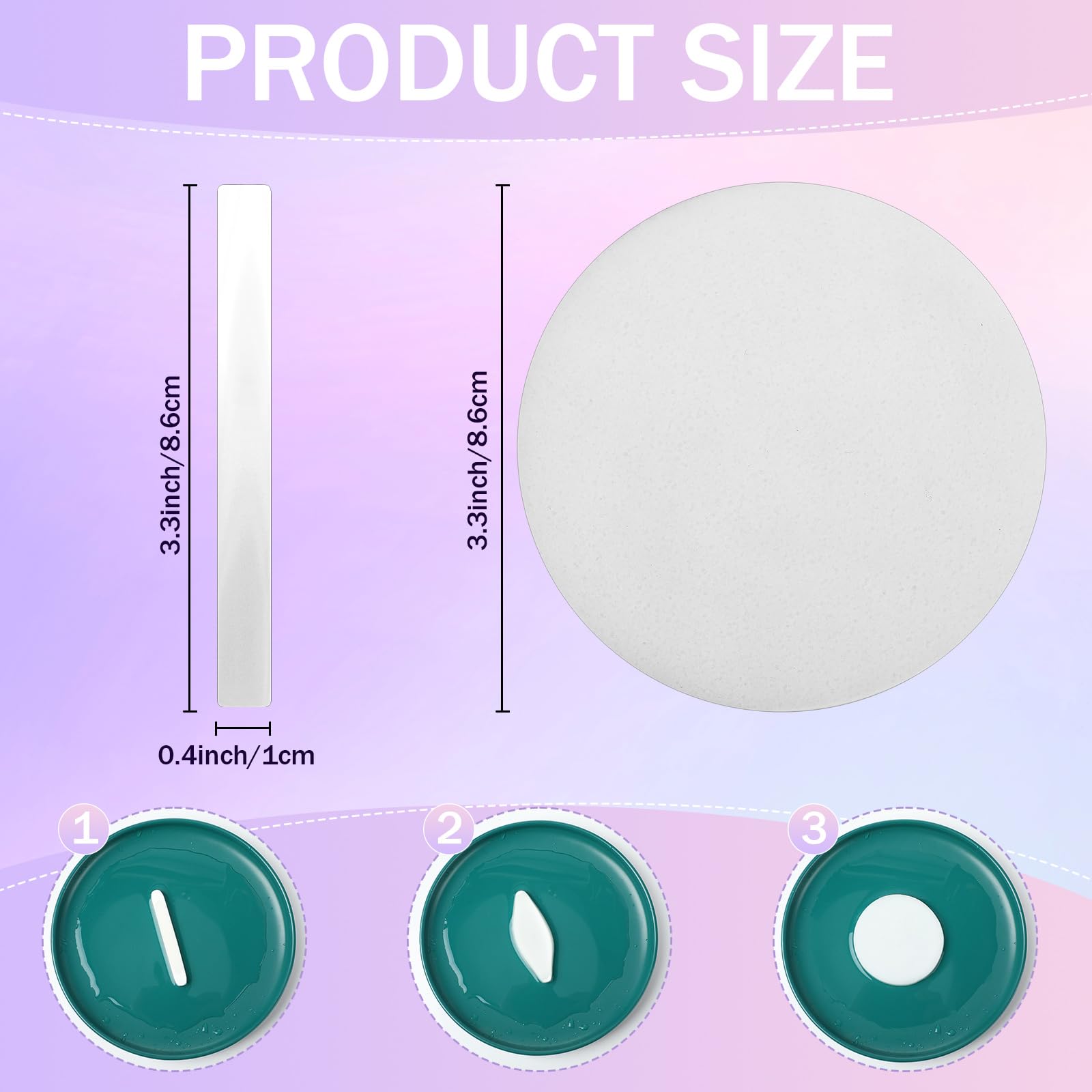 Mifoci 960 esponjas faciales comprimidas para esteticistas, almohadillas de esponja de eliminación de maquillaje para mujeres, spa exfoliante facial (blanco)