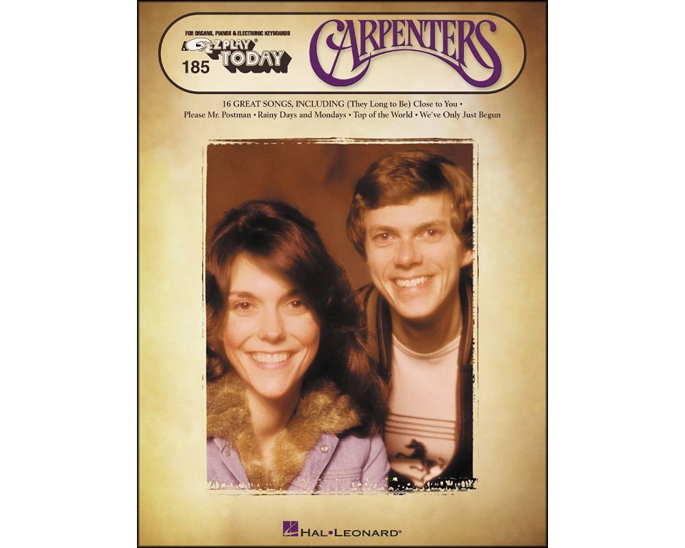 E-Z PLAY TODAY 185 THE CARPENTERS MLC: E-Z Play Today Volume 185