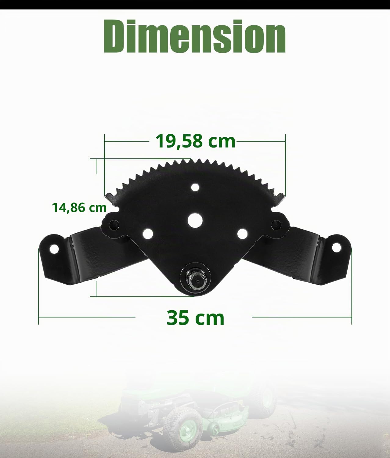 Engrenage de direction AM136297 pour John Deere X300 X320 X340 X500 X520 Remplacement pour AM136297 M151206