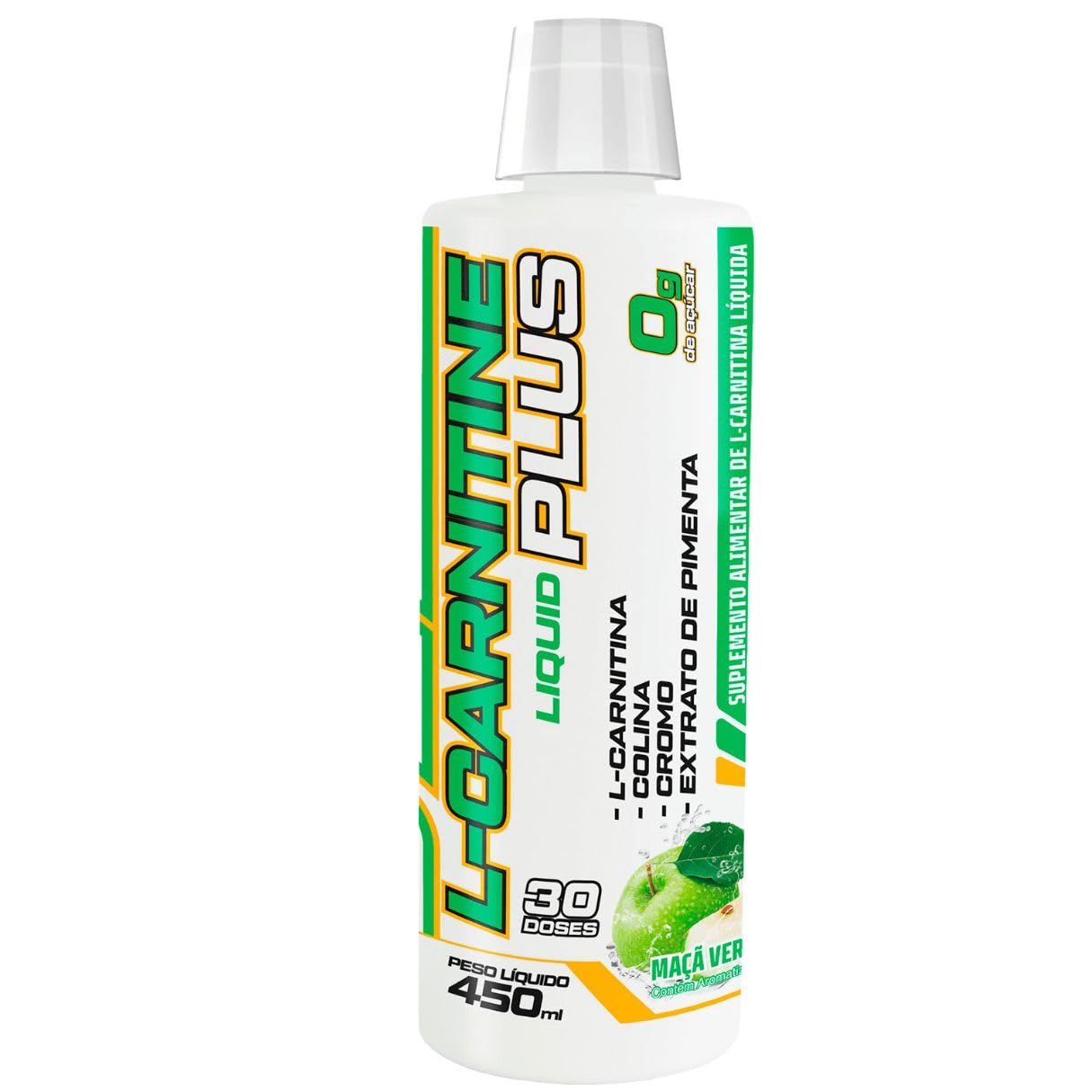 adaptogen l carnitine L Carnitine Plus 450ml Sabor Maça Verde - Adaptogen Science