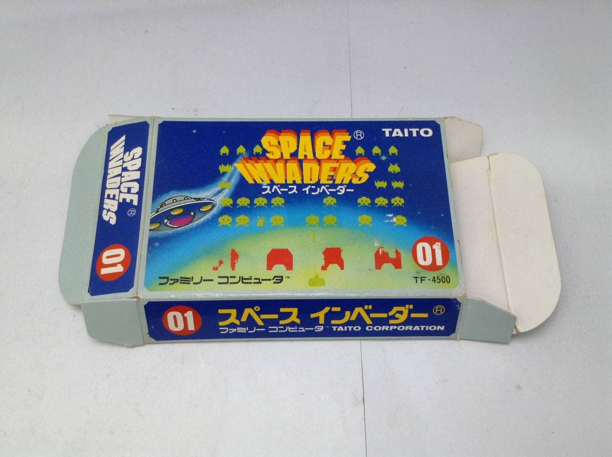ファミリーコンピュータソフト「スペース・インベーダー」の出品です。 ファミリーコンピュータソフト「スペース・インベーダー」の出品