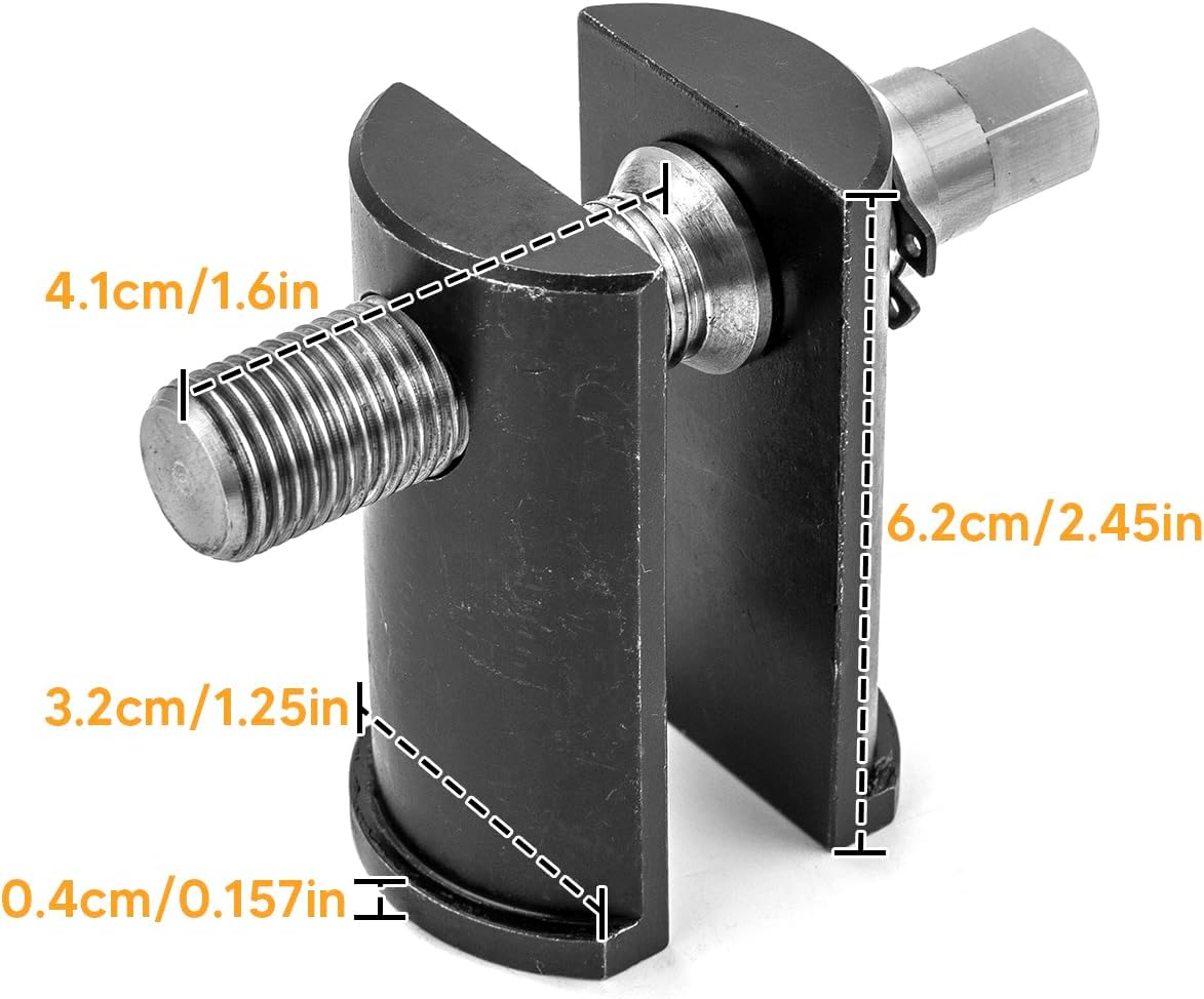 Wsays Bearing Puller Steering Neck Bearing Race Remover Tool Compatible with 1-1/8 inch to 2-5/8 inch Inner Diameter