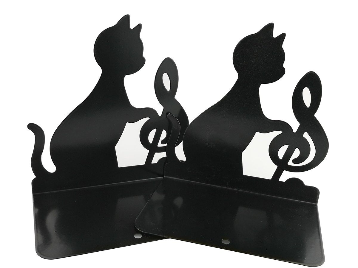 Stock Bureau - CARL Paire De Serre-livres En Métal "320" Coloris Noir