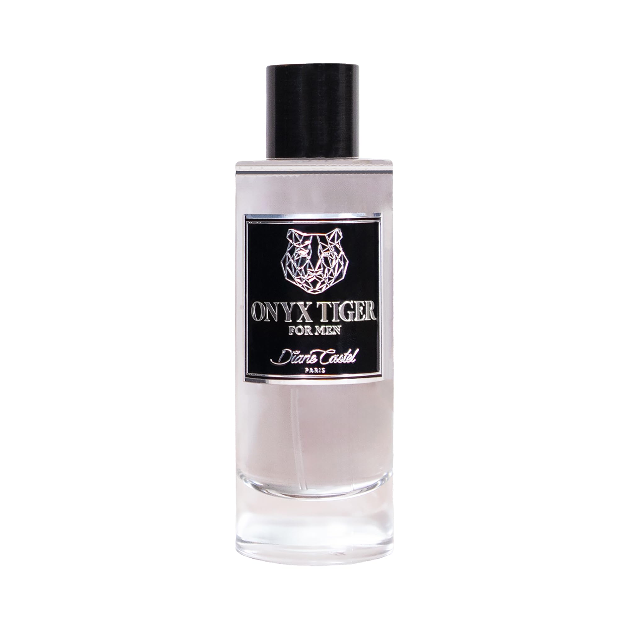 Diane Castel Onyx Tiger - Citrus Woody Fragrance - Cologne for Men - Mens Cologne - Opening Notes of Lavender, Pear, Sage, and Bergamot - 3.3 oz