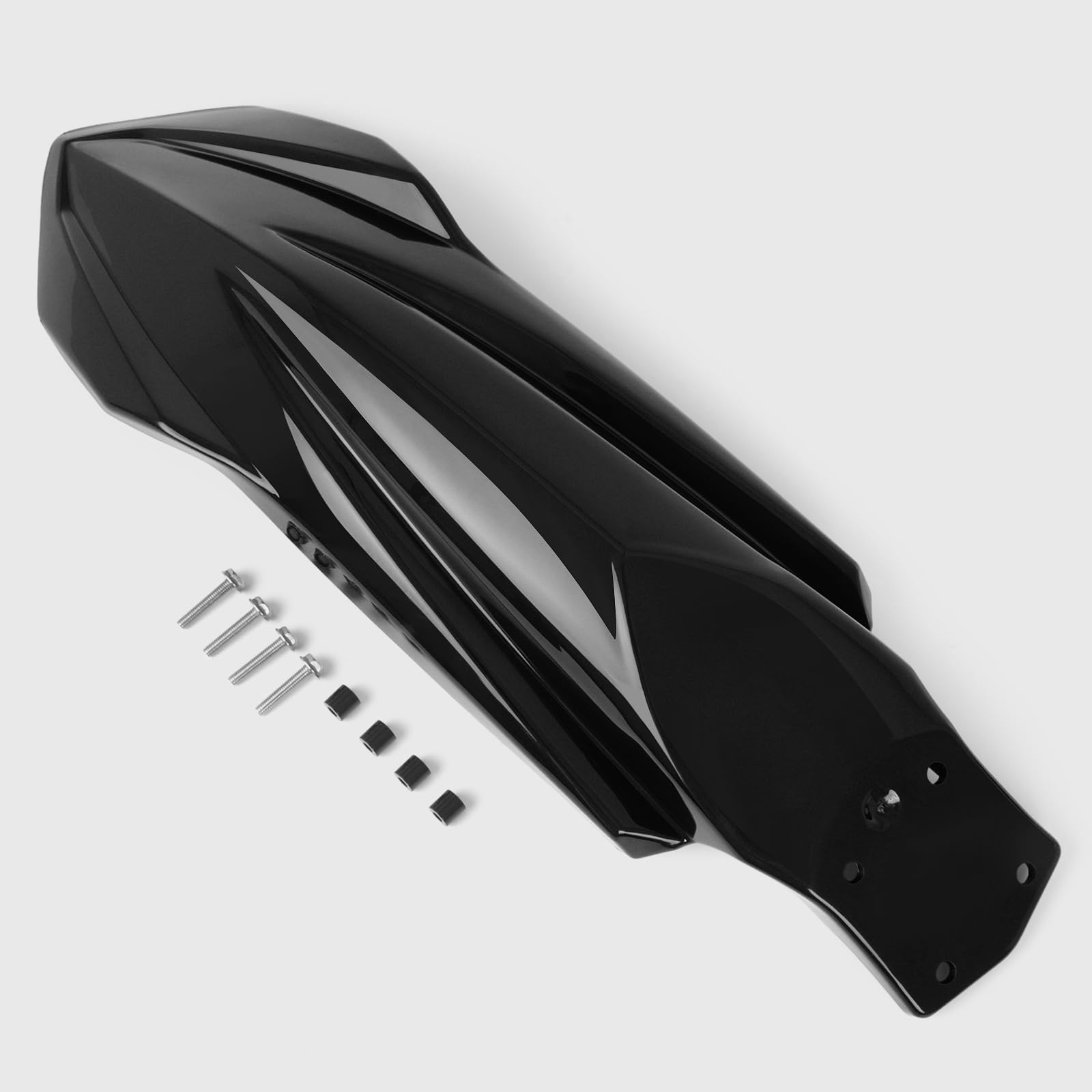 WOOGA Cubierta de guardabarros delantero para motocicleta, Protector de guardabarros Alto y Bajo para Ya&ma&ha TENERE 700/World Raid/Extreme Edition/ XTZ690 Accesorios 2019-2025 (Negro-Alto)