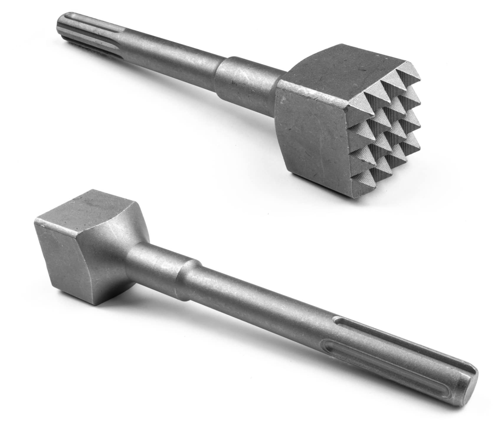Stockermeißel Meißel Werkzeug SDS-MAX 240 x 45 mm 16 Zähne ∅18 mm Betonmeißel Meißel für Mauerwerk