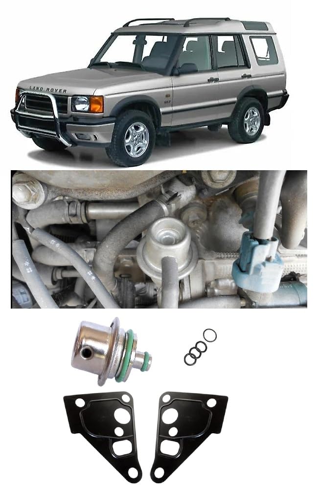 Twowinds - Regolatore di Pressione Combustibile LR016319 Compatibile con Land Rover TD5, Discovery 2, Defender - MSX000010 (4 BAR)