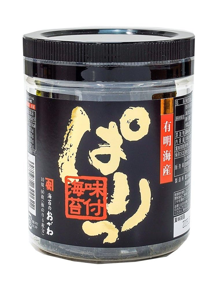 Amazon.co.jp: おがわ 味付海苔 ぱりっ 10切 60枚 : 食品・飲料・お酒