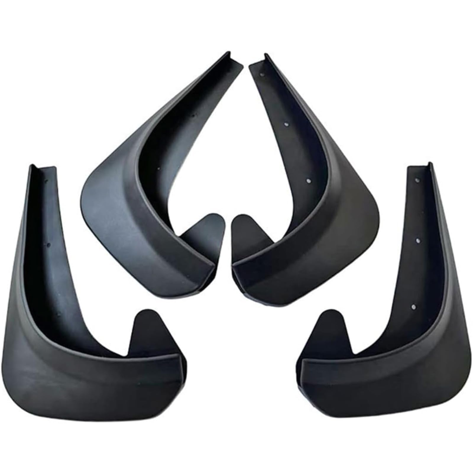 RWQZEOJO Mud Flaps for Lexus UX 250h Hybrid NX 200T NX300h, Front and Rear Splash Guards Mudguards 4Pcs Set with Mounting Screws, Exterior Protection Fender easy install