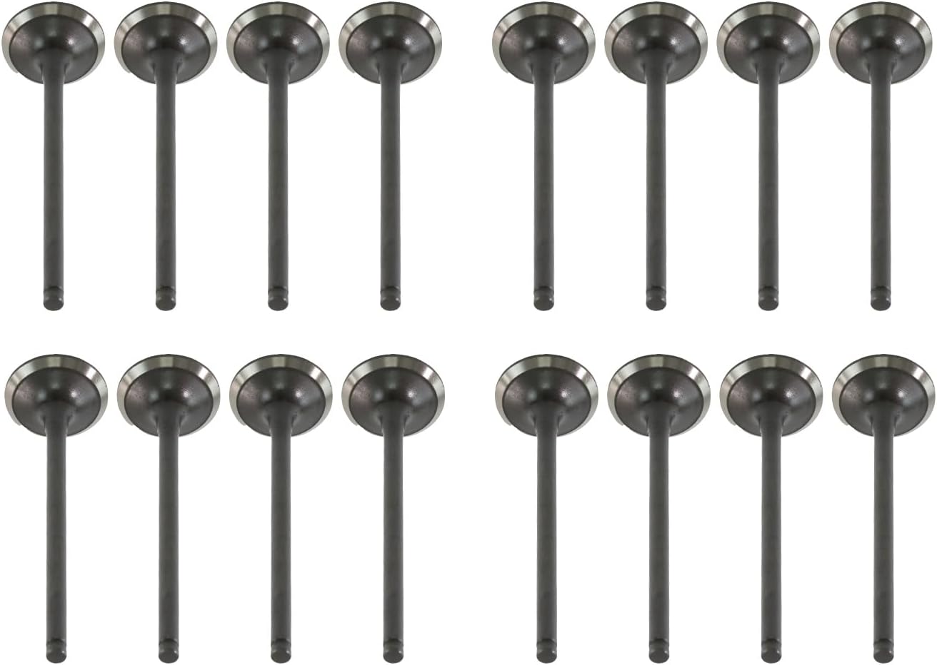 16pcs Intake & Exhaust Valve Kit for 2012-2020 G4KH 2.0T Replace OE#22211-2G000 22212-2G700