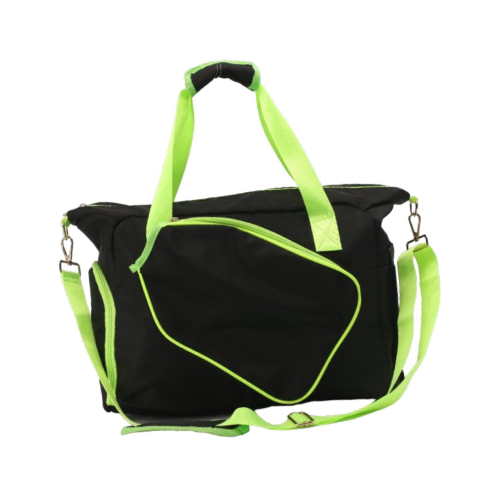 Borsa da Tennis spaziosa per 2 Racchette, Borsa Sportiva, da Badminton per Fitness e Tempo Libero, Accessori per Racchetta da Badminton, Palline, da Tennis, a Tracolla