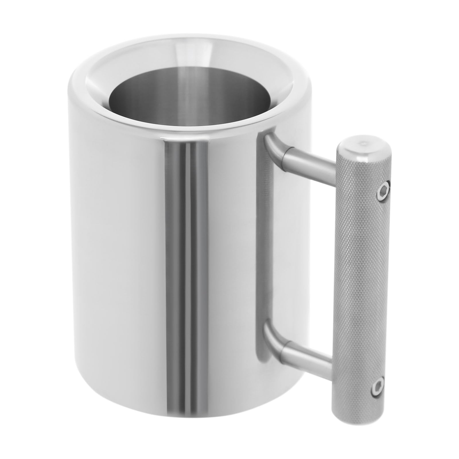 Edelstahl Tasse Schwerer Becher mit ergonomischem Griff | 300ml/400ml Schwerer Trinkbecher Fitness Kaffeetasse für Gym, Training & Workout, lustiges Geschenk für Sportler