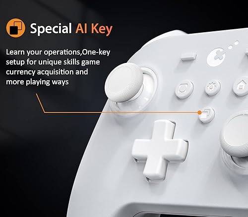 Miniatura 6 de GuliKit (No Stick Drift KingKong 2 Pro Wireless Controller for Nintendo Switch, First Bluetooth Controller with Hall Effect Sensing Joystick, No