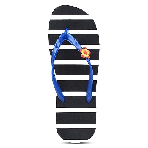 Dazzling Queen Stripes Flip-Flop Slipper For Women And Girls