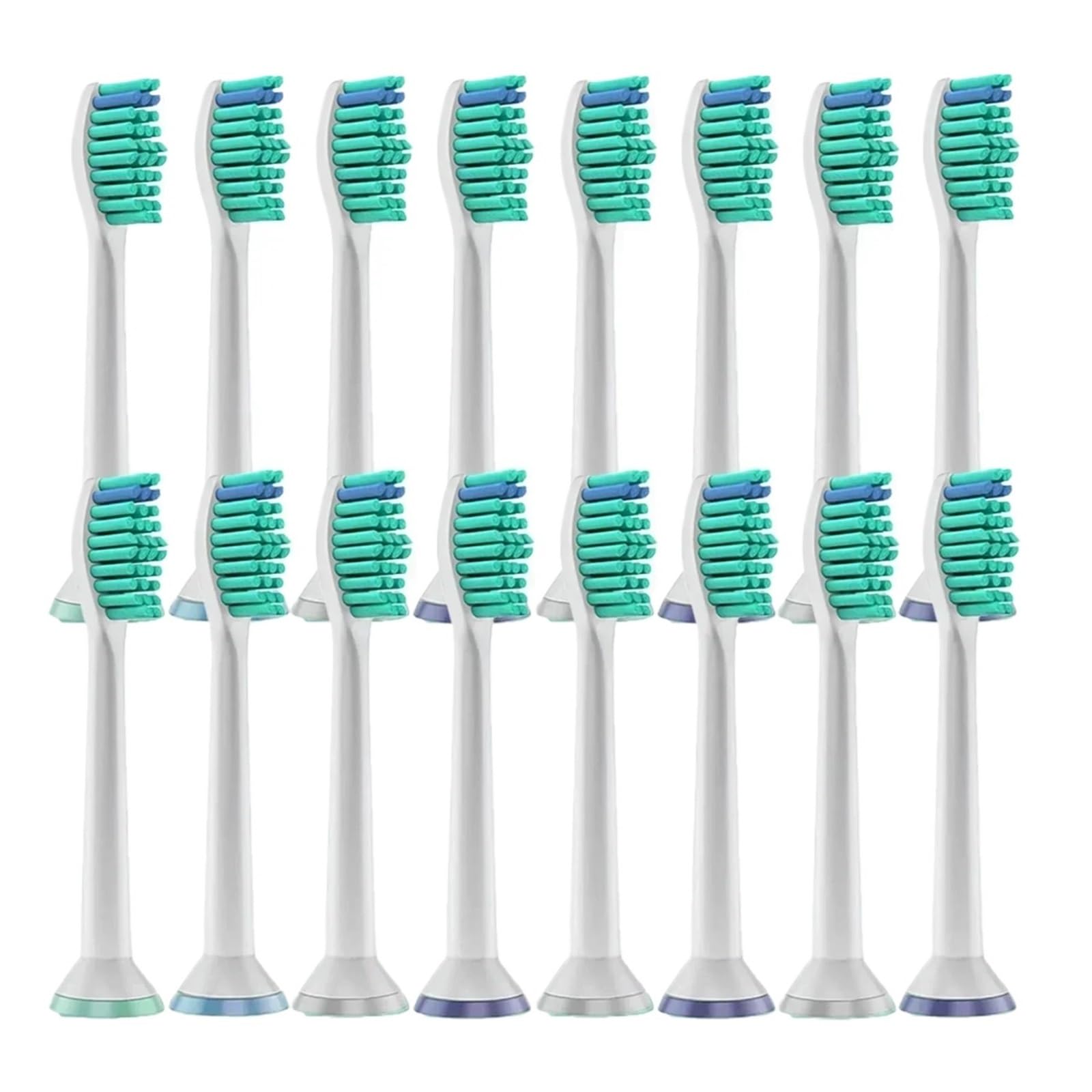 12/16 testine di ricambio for spazzolini da denti, compatibili con(16pcs)