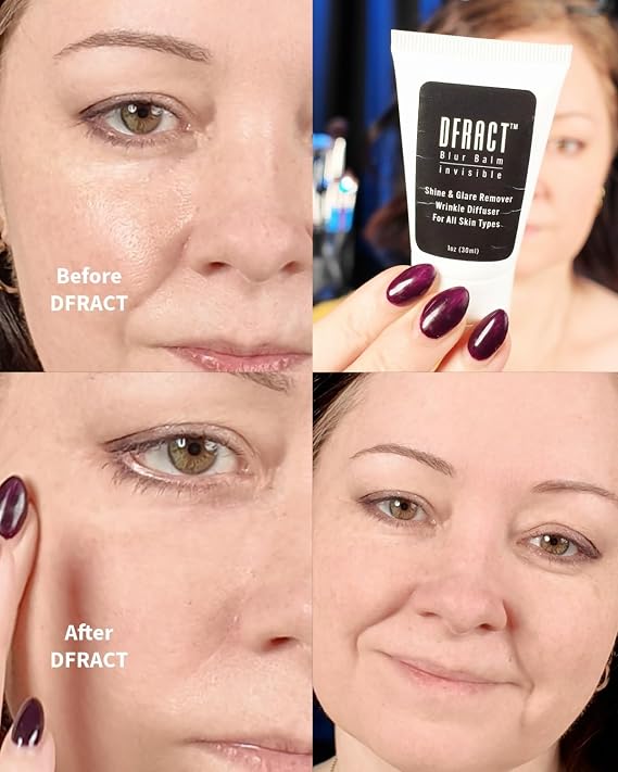 Anti-Shine Invisible Blur Balm | Face & Skin Blurring Mattifier 1oz