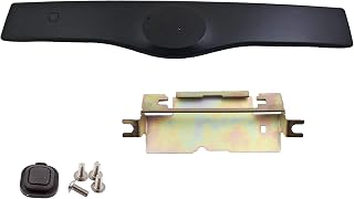 Advance Ignition Upgraded Rear Exterior Tailgate Liftgate Handle Garnish Compatible with Toyota 04-09 Prius NPB Non Painted Black 2004 2005 2006 2007 2008 2009