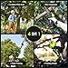 Cordless Pole Pruning Shears & Chain Saw Set, 6.4Ft Extension Pole 2*4.0 mAh Battery Rechargeable 550W Pure Copper Motor Handheld Chain Saw Trimmer for High & Low Tree Branch Cutting Trimming Pruning