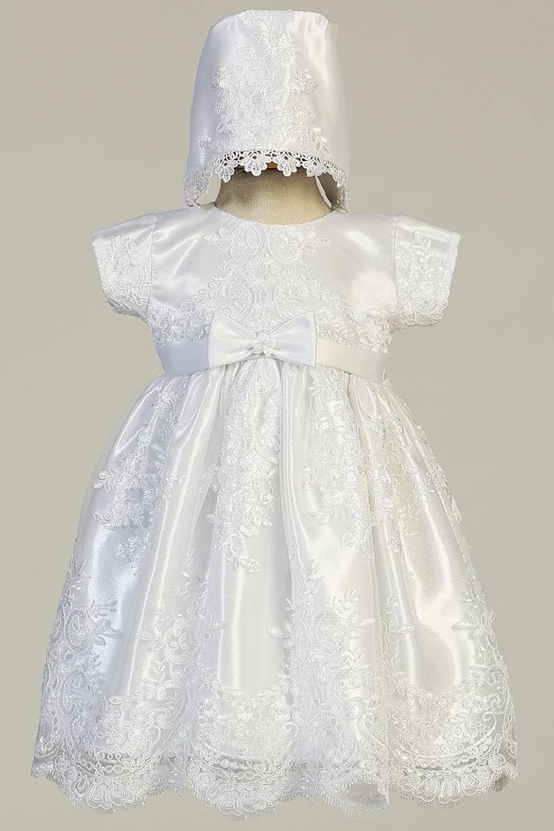 Made in USA - Baptism Dresses for Baby Girls, Christening Dresses for Baby Girl, Ropa de Bautizo para Bebé Niña Vestido