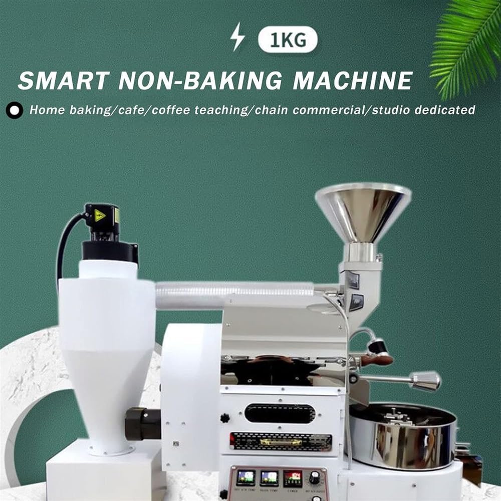 Large Non-Stick Home Coffee Roasting Equipment for Commercial ，Coffee Roaster Machine with Timer, Coffee Bean Roaster Use