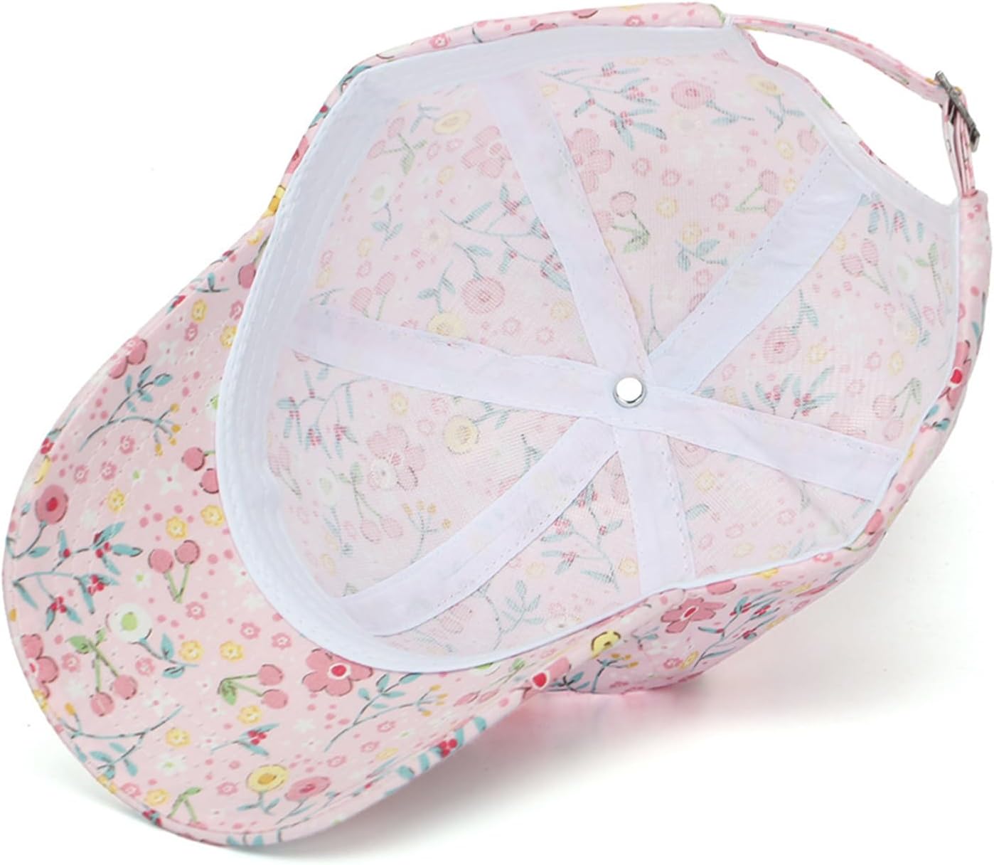Kids Girls Flower Baseball Cap Toddler Trucker Hat Outdoor Spring Summer Sun Hat Ages 3-6