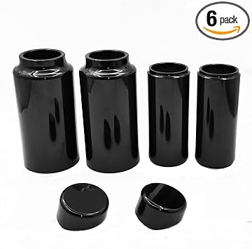 6 PCS Aluminum Front Full Fork Cover Boot Set Upper Lower Tube Caps Fit for Harley Softail Breakout FXBR FXBRS 2018-UP