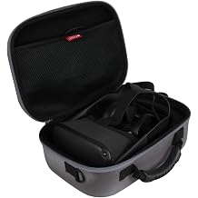 Hermitshell Hard Travel Case for Meta Quest 3s / Meta Oculus Quest 3 VR Headset Grey