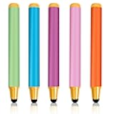 Stylus Pens for Touch Screens, Crayon Stylus Pen for iPhone Ipad Air Mini Pro, Android Tablet, Dragon Touch, Compatible with All Touch Screens (5 Pack)