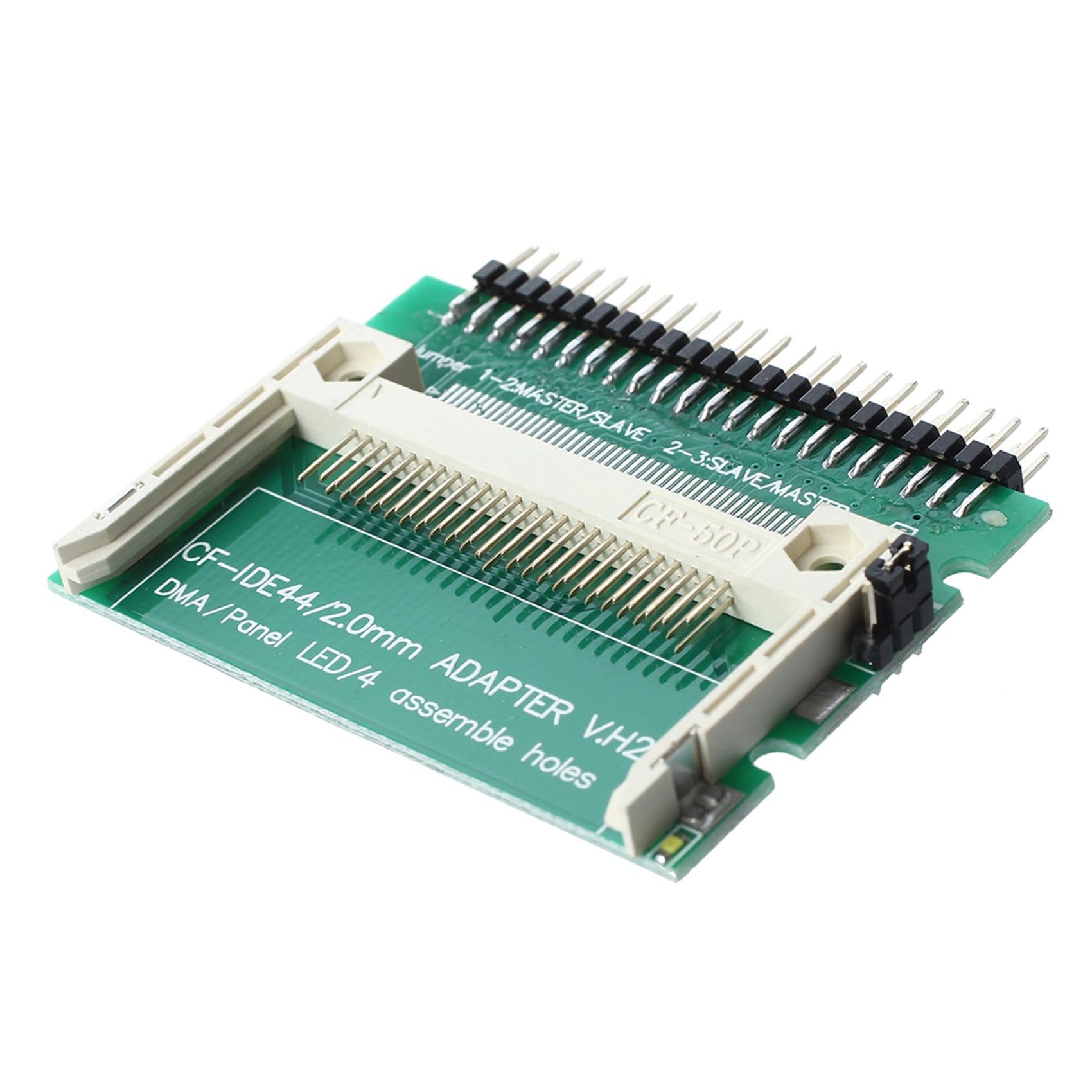 Bloepum 4X Pin-Bare Laptop 44-Pin Male IDE to Card Adapter