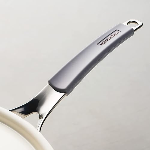 Miniatura 4 de Tramontina Sartén All in One Plus, cerámica antiadherente de 5 cuartos de galón (blanco pergamino), 80110083DS