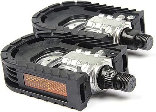 Miniatura 7 de YARNOW 2 Pairs Alloy Pedals Bike Supplies para Bicicleta Bike Pedal Degree Folding Pedals Pedals Platform Pedal MTB Pedals Flat Pedals Footrest