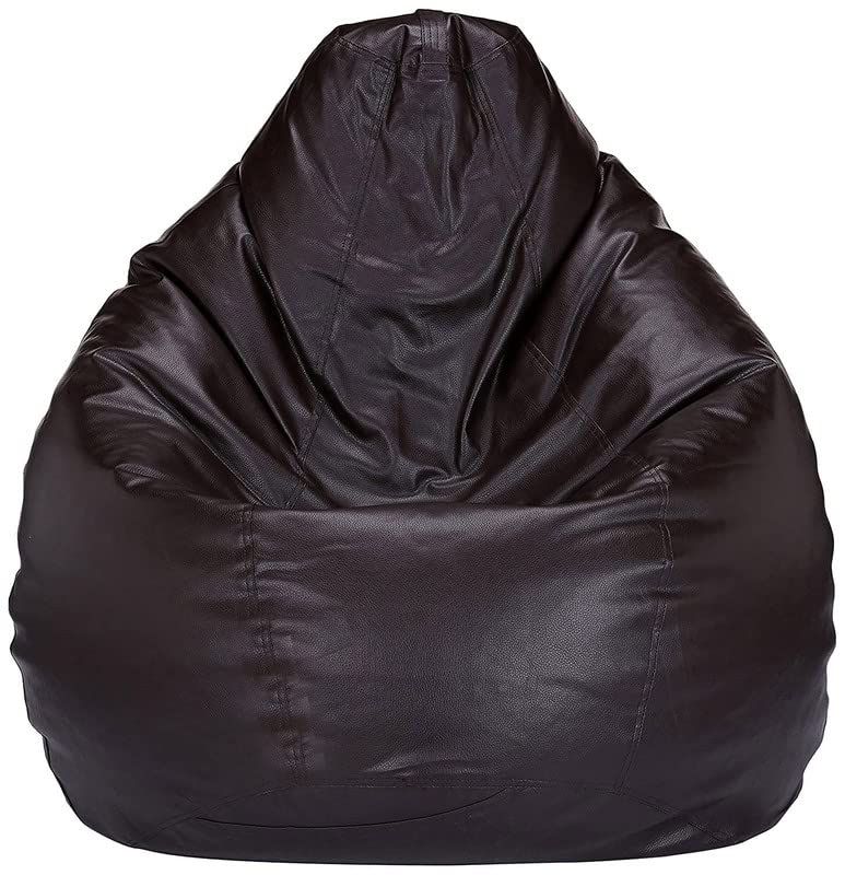 Inkcraft Leatherette Bean Bag Cover Without Beans Beanbag Chair for Home, Office, Bedroom & Room(Brown,4XL) (B0BM5WT5DC) Amazon Price History, Amazon Price Tracker