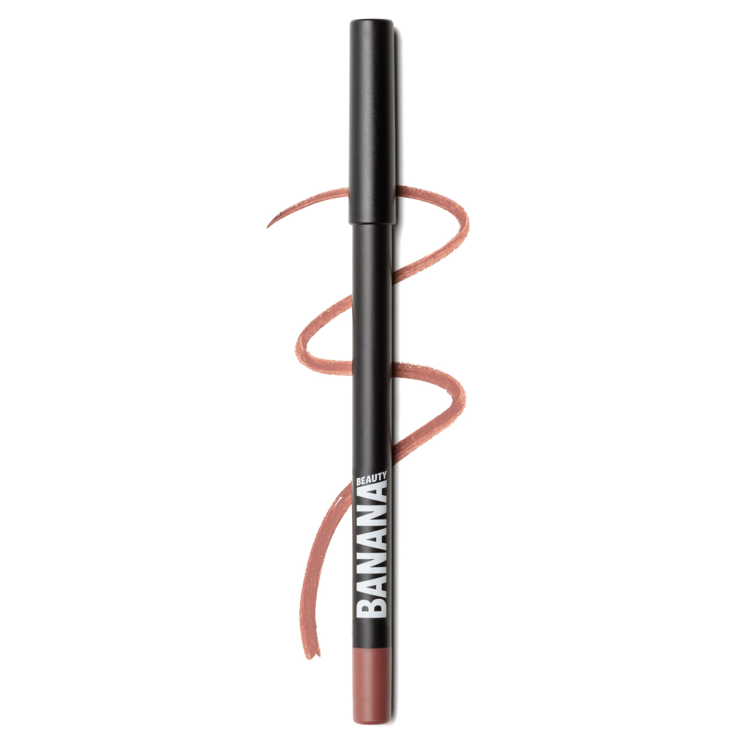 Banana Beauty Lip Liner The Nudes (Dark Nude) - Precisione Lipliner Nude - Impermeabile fino a 7 ore - Vegan & Cruelty-​Free - Rossetto per labbra piene